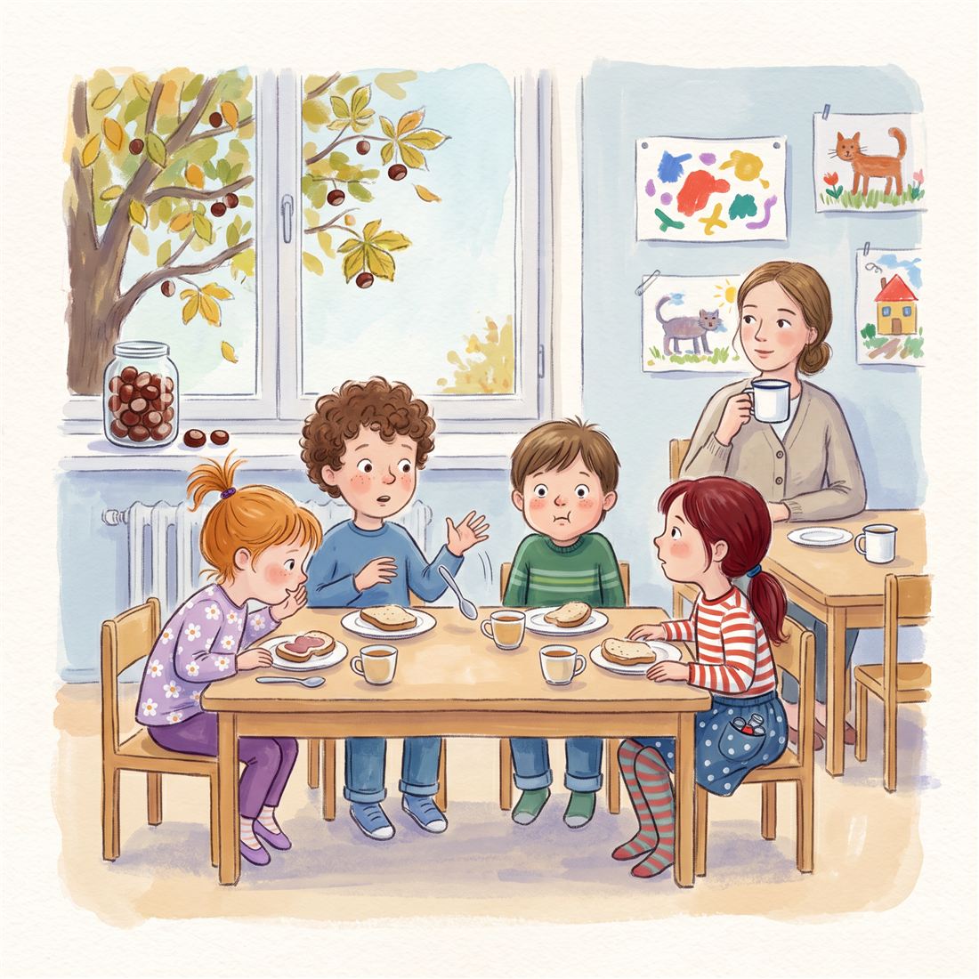 Ilustrace k příběhu Šmrdloch