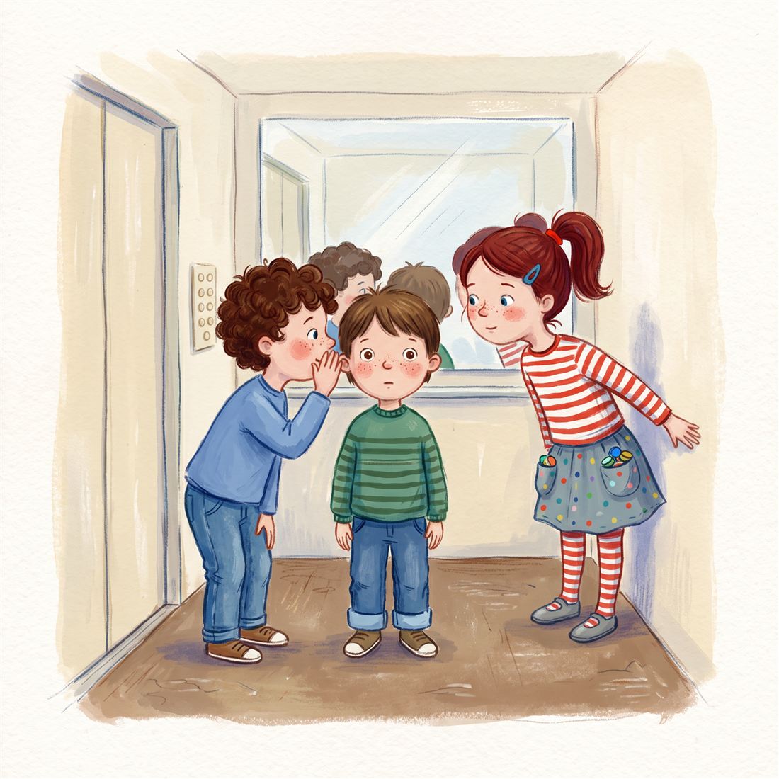 Ilustrace k příběhu Šmrdloch