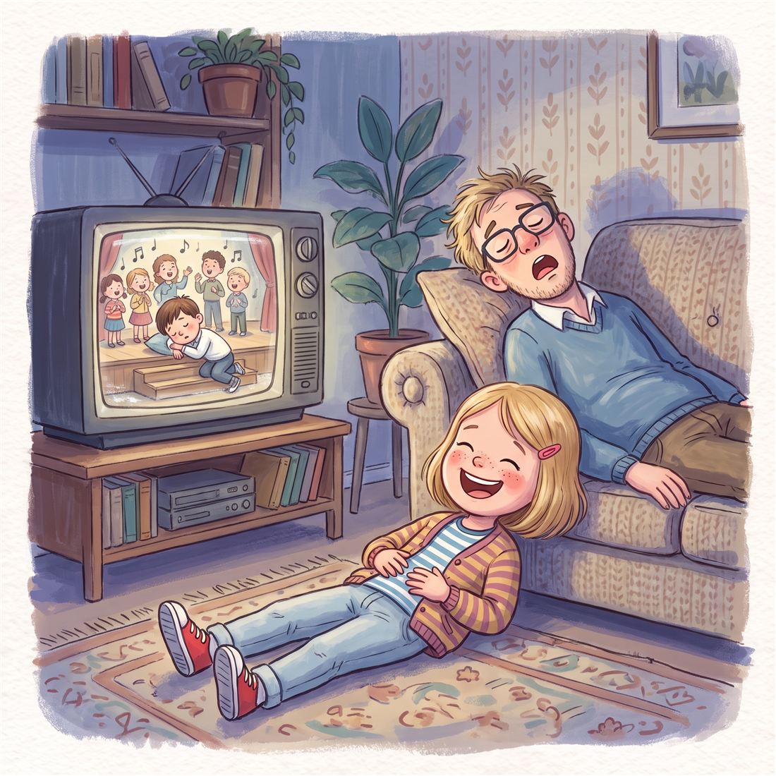 Ilustrace k příběhu Čekárna
