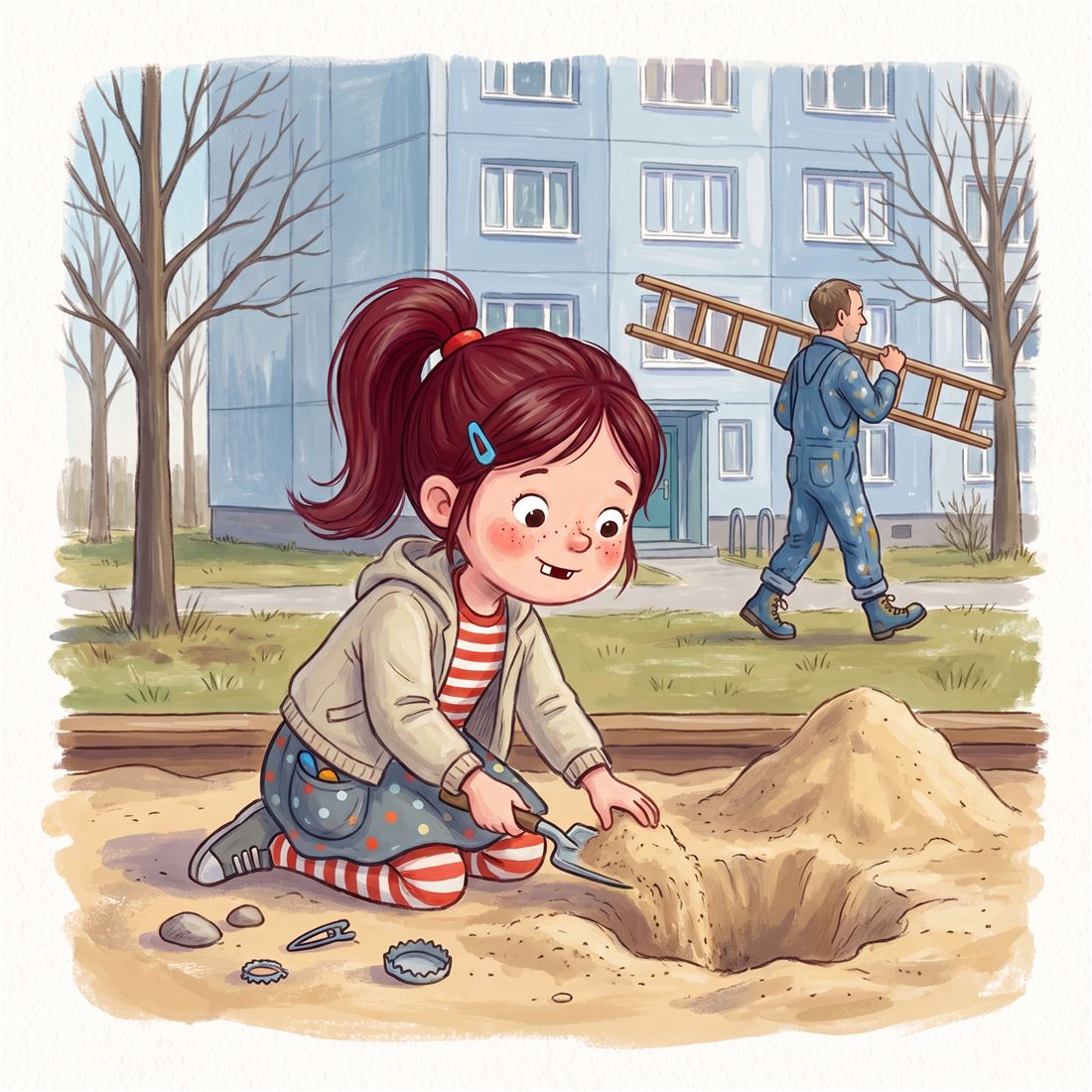 Ilustrace k příběhu Zub
